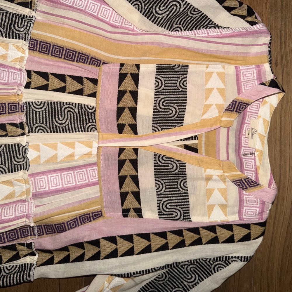 Elan Ciara Multicolor Geometric Dress